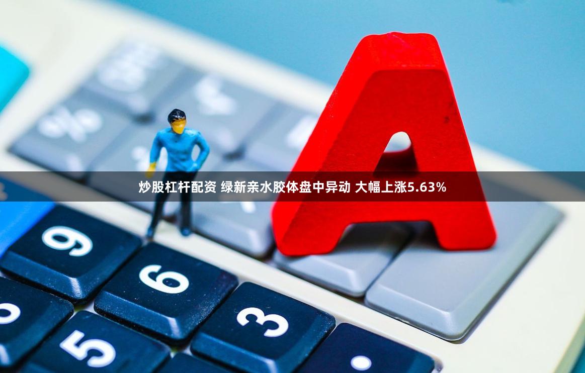 炒股杠杆配资 绿新亲水胶体盘中异动 大幅上涨5.63%